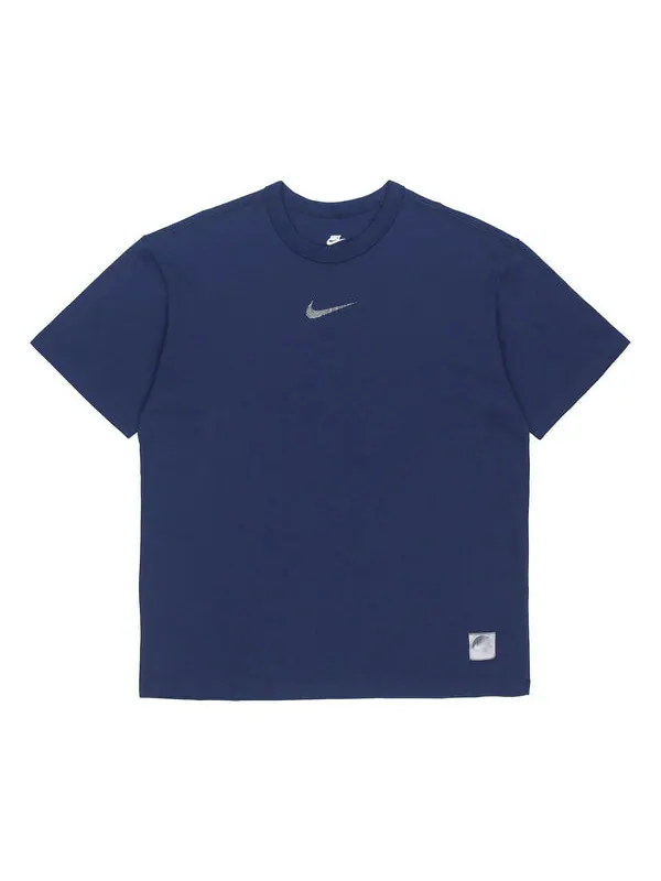 Футболка great unity ss футболка спортивная с коротким рукавом мужская Nike — изображение 1 из 4, темно-синий