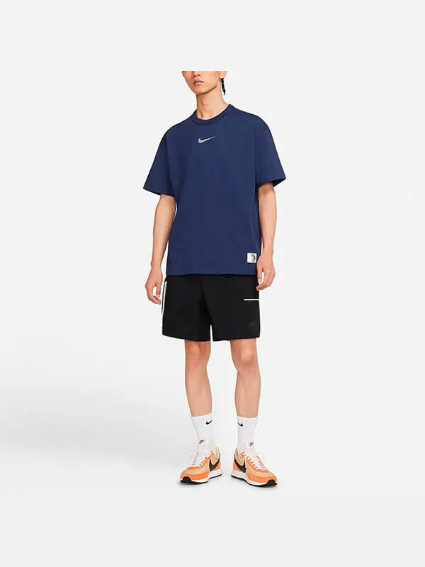 Футболка great unity ss футболка спортивная с коротким рукавом мужская Nike — изображение 3 из 4, темно-синий