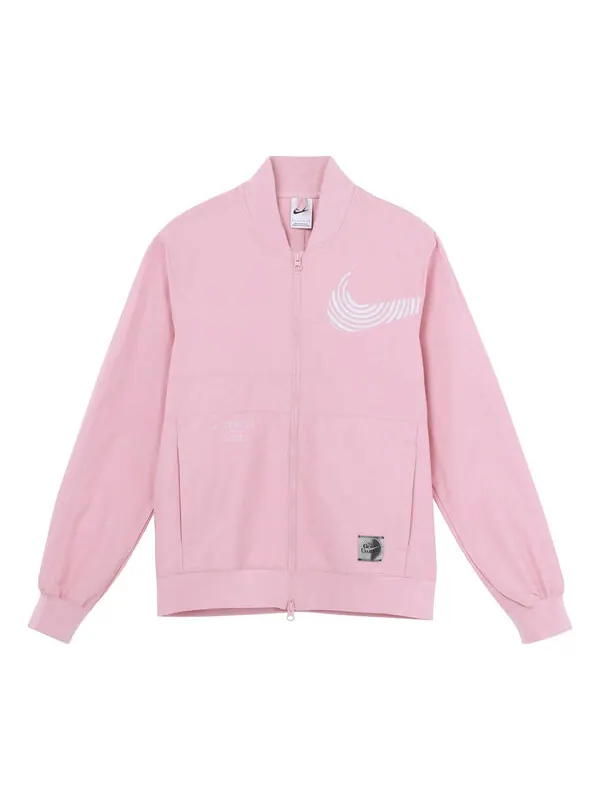 Куртка Men's Nike Sportswear Athleisure Casual Sports Woven Jacket Autumn Pink Red — изображение 1 из 4, красный