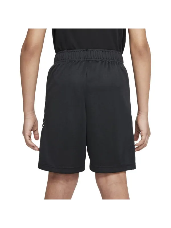 Шорты (PS) Nike Dri-Fit Training Shorts 'Black' — изображение 4 из 4, черный/мульти