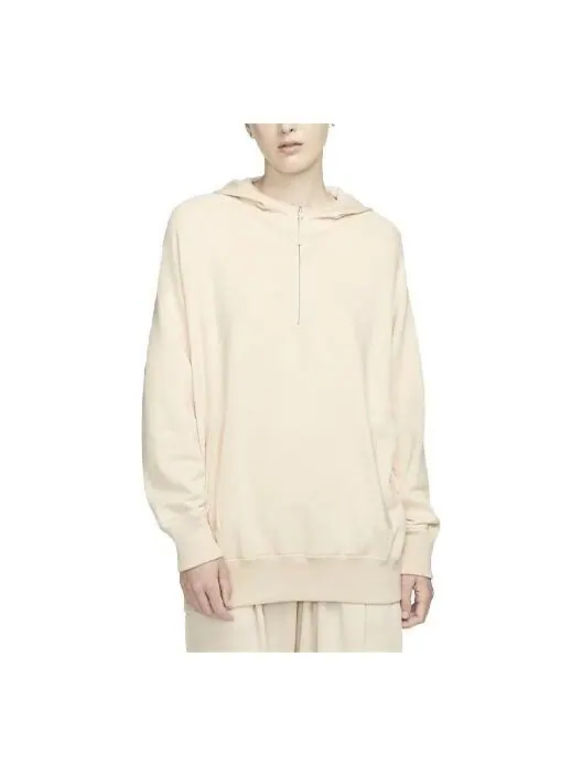 Свитер solid color knit hoodie yellow Nike — изображение 1 из 3, желтый