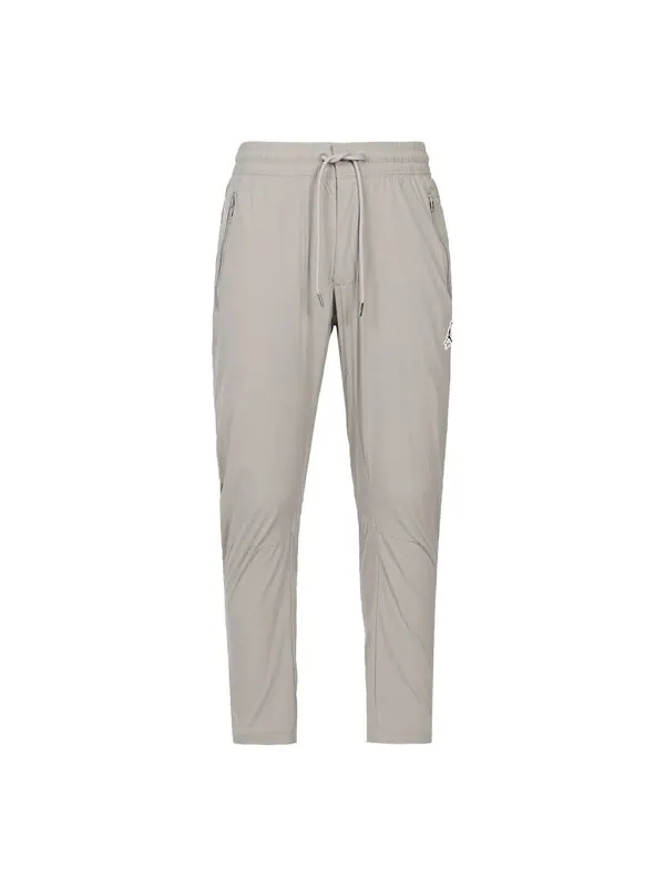 Брюки men's statement essentials solid color alphabet embroidered casual pants/trousers gray Air Jordan — изображение 1 из 4