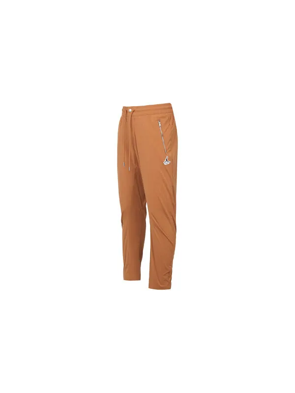 Брюки men's statement essentials solid color straight-leg casual pants/trousers green copper Air Jordan — изображение 2 из 4