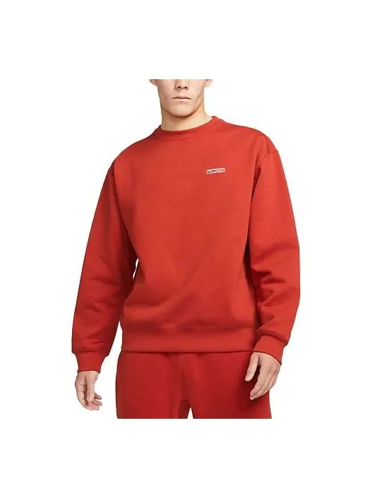 Толстовка Nike ACG Casual Sports Knit Round Neck Long Sleeves Red — изображение 1 из 3, красный