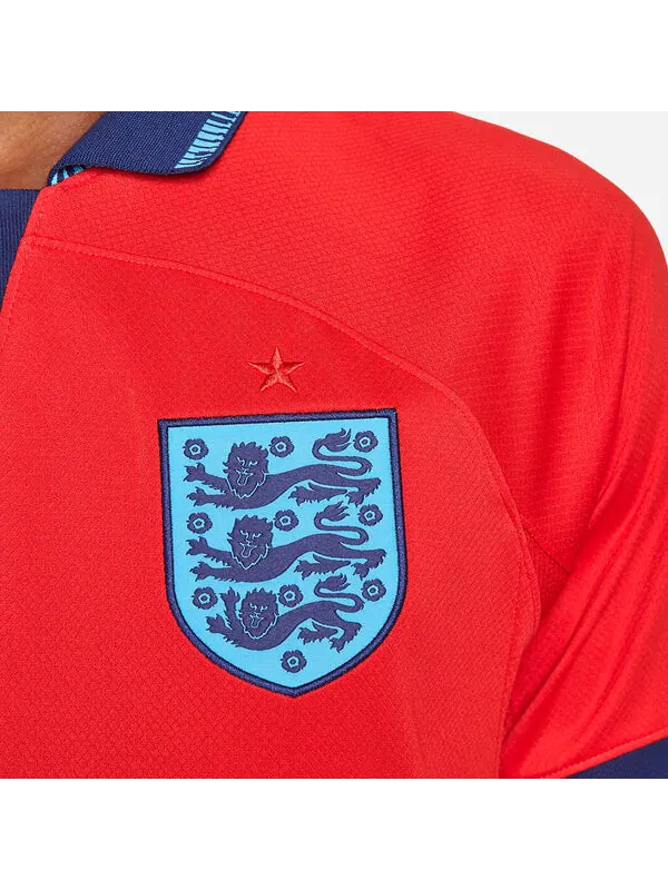 Футболка Nike England 22/23 Stadium Away Jersey Challenge 'Red' — изображение 2 из 3, красный/синий