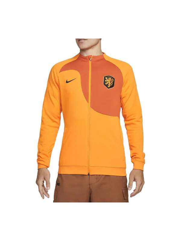 Куртка 2022 23 holland academy pro knit футбольная куртка Nike — изображение 1 из 4, оранжевый/мульти