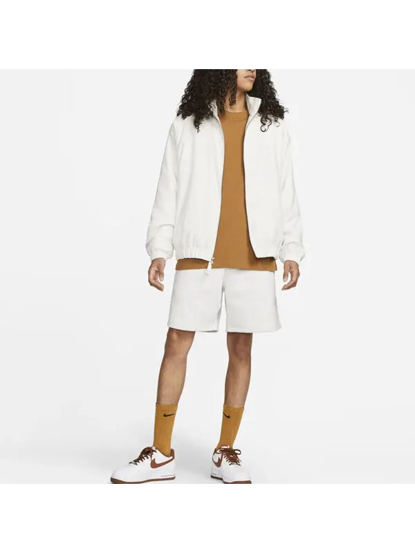 Куртка NikeLab Solo Swoosh Satin Bomber Jacket Asia Sizing 'Phantom White' — изображение 3 из 3, белый