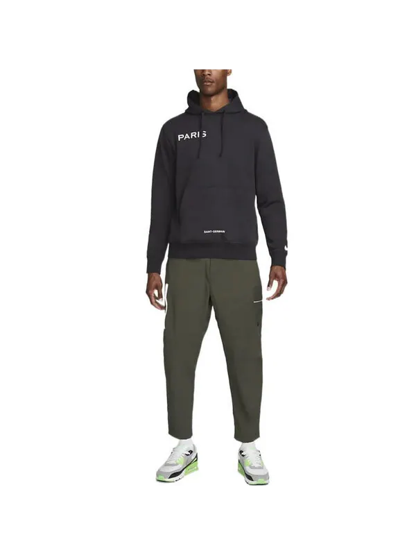 Толстовка Nike Logo 'Oil Grey White' — изображение 3 из 3, серый/белый