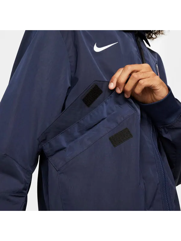 Куртка Paris Saint Germain куртка-бомбер без подкладки Nike — изображение 3 из 4, темно-синий