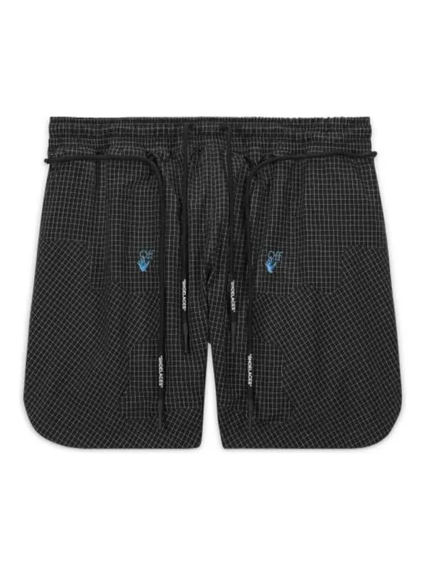 Шорты x off-white woven shorts asia sizing 'black' Nike — изображение 1 из 1, черный