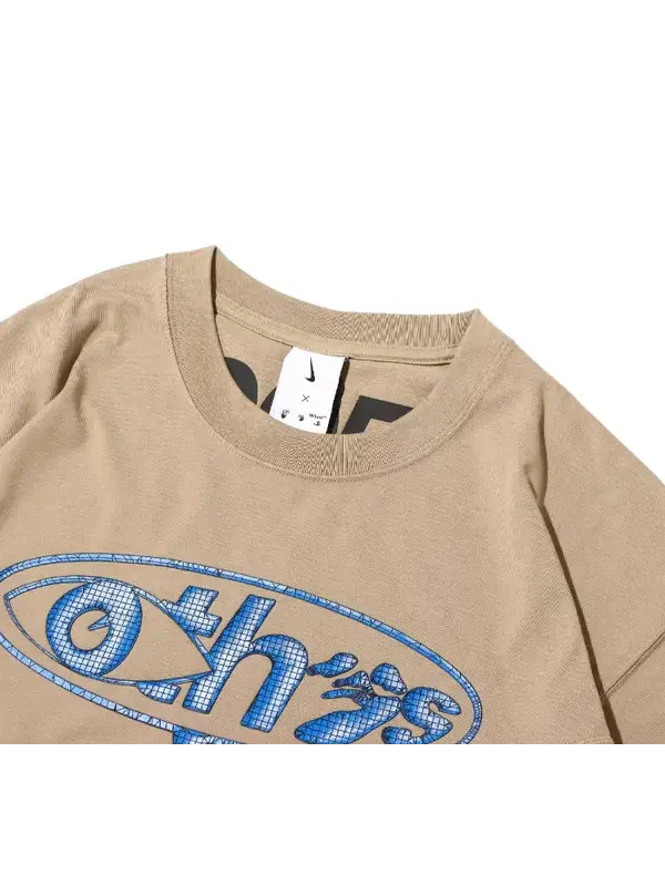 Футболка OFF-WHITE x Nike Tee Khaki — изображение 2 из 4, хаки