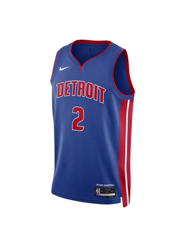 Майка Nike Dri-FIT NBA Detroit Pistons Cade Cunningham Icon Edition 2022/23 Swingman Jersey — изображение 1 из 2, мульти