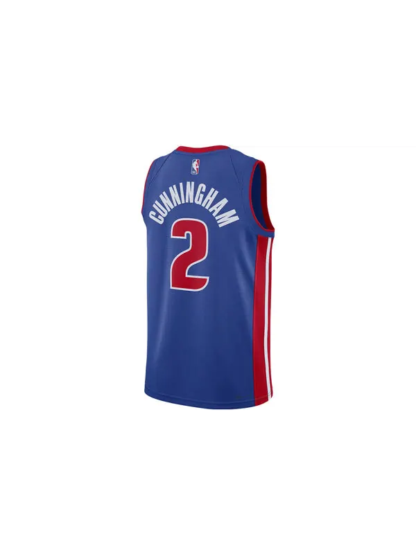 Майка Nike Dri-FIT NBA Detroit Pistons Cade Cunningham Icon Edition 2022/23 Swingman Jersey — изображение 2 из 2, мульти