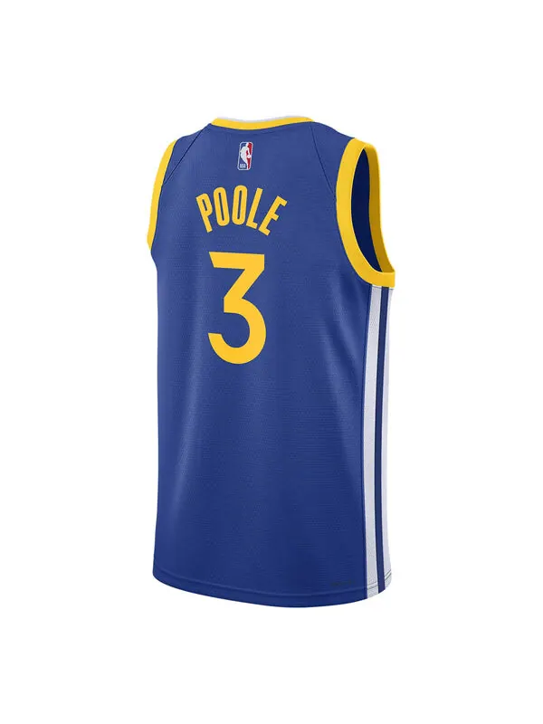 Футболка x nba golden state warriors icon edition 22 23 swingman джерси Nike — изображение 2 из 2, синий/желтый