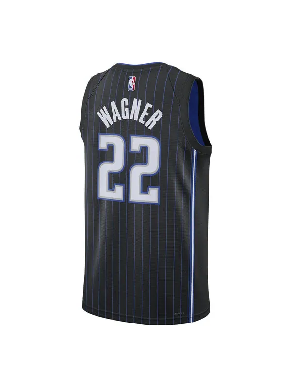Футболка x nba orlando magic icon edition 22 23 swingman джерси Nike — изображение 2 из 2, черный/синий