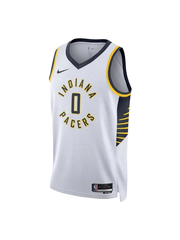 Футболка x nba indiana pacers dri fit swingman джерси Nike — изображение 1 из 1, белый