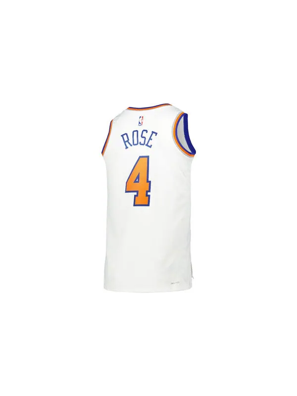 Майка Nike x NBA New York Knicks Jerseys 'Derrick Rose 4' — изображение 2 из 2, белый/мульти