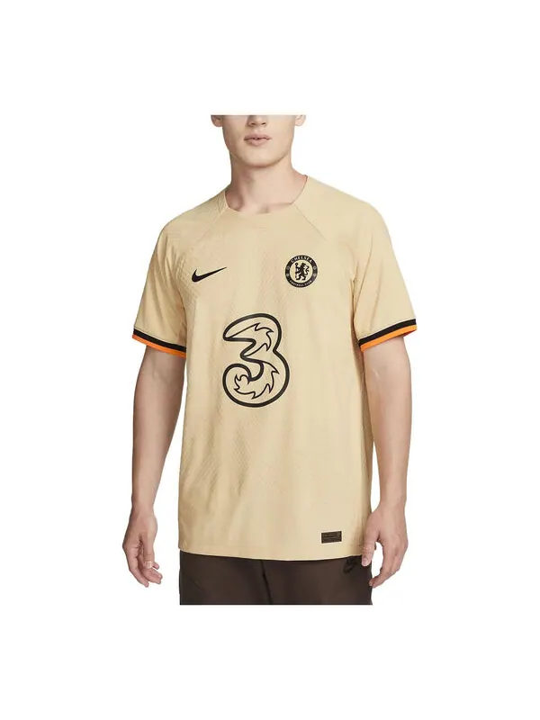 Футболка Nike Chelsea FC 22/23 Match Third Dri-FIT ADV Soccer Jersey 'Sesame' — изображение 1 из 3, кунжутный