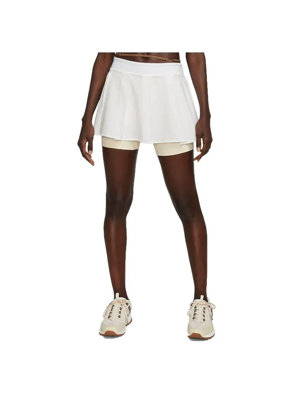 Шорты x jacquemus la jupe короткие азиатские размеры Nike — изображение 1 из 4, белый/бежевый