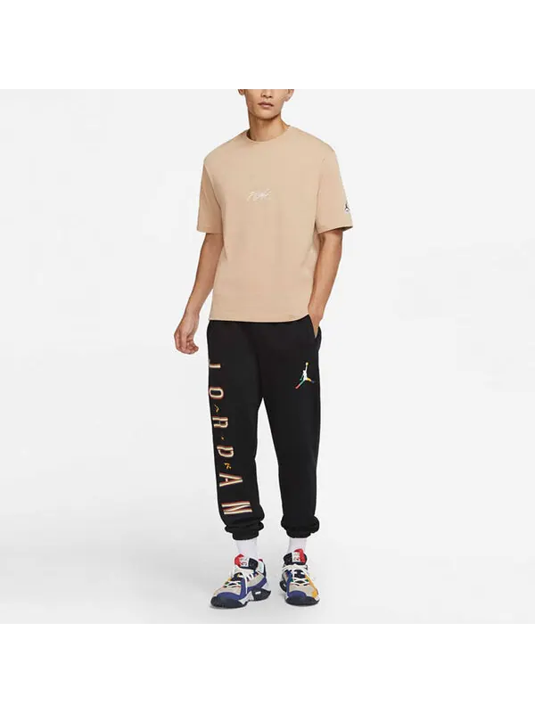 Спортивные штаны Men's Air Jordan Sport DNA Casual Alphabet Printing Lacing Sports — изображение 3 из 4, мульти