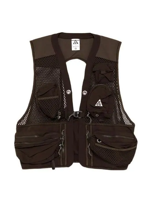 Жилет Nike ACG Buttles Vest — изображение 1 из 4, коричневый