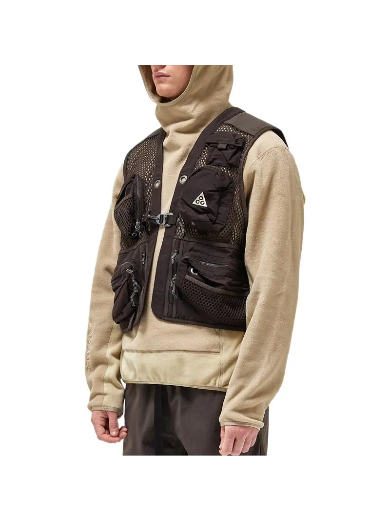 Жилет Nike ACG Buttles Vest — изображение 4 из 4, коричневый