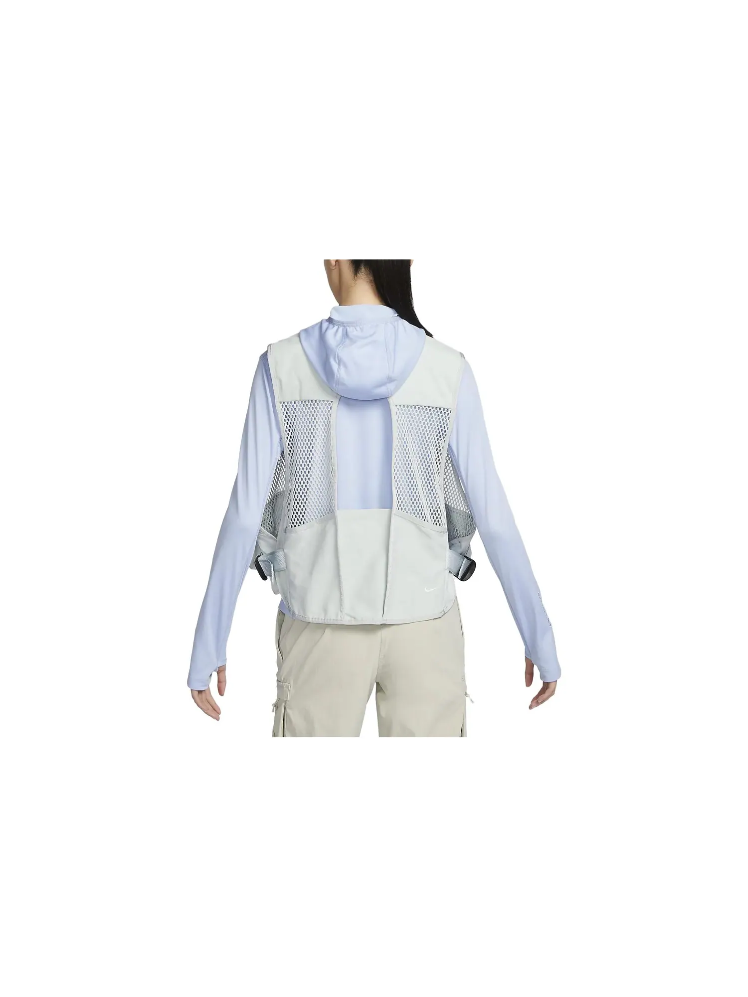 Жилет Nike Acg Buttles Vest 'Sliver' — изображение 6 из 6, серебряный