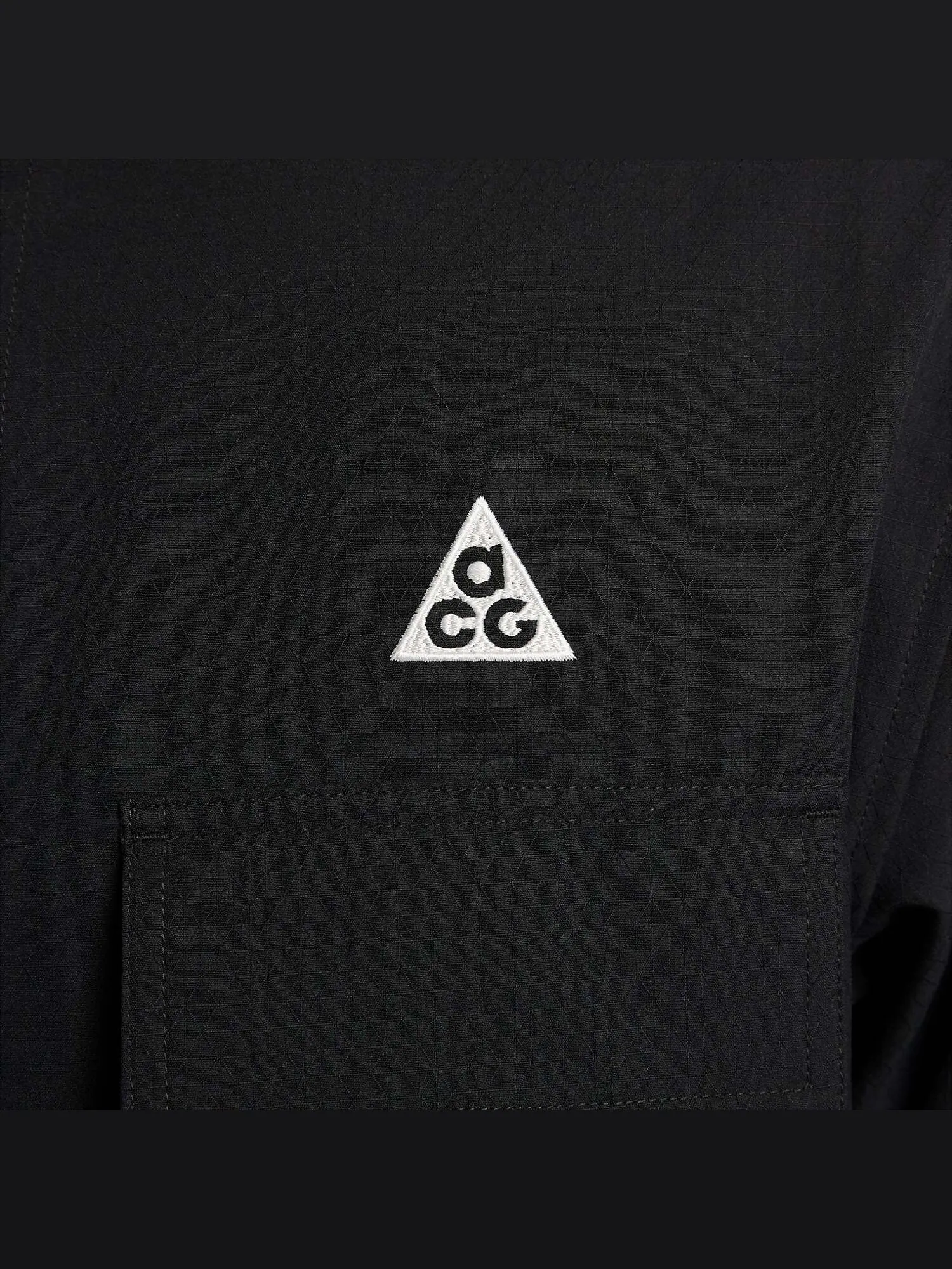 Топ Nike ACG Dri-FIT UV Devastation Trail 'Black' — изображение 3 из 6, черный