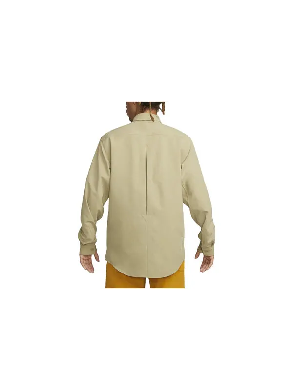 Рубашка acg dri fit uv devastation trail top Nike — изображение 2 из 4, оливковый/зеленый/мульти