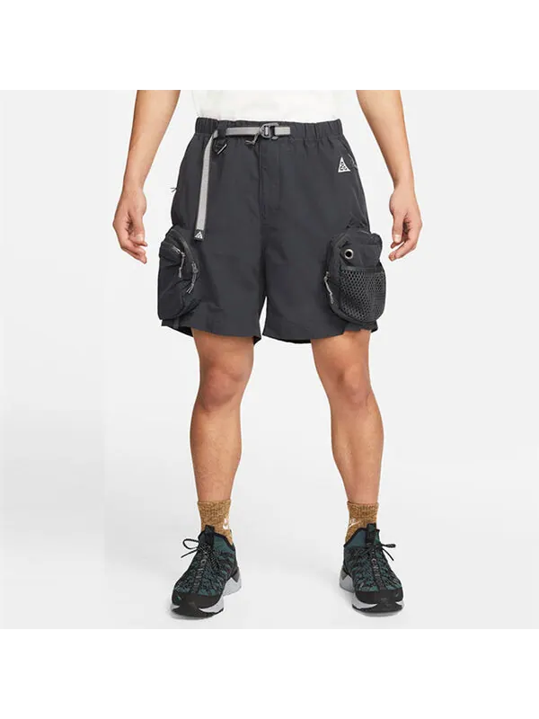 Шорты acg snowgrass solid color cargo pocket shorts black Nike — изображение 4 из 4, мульти