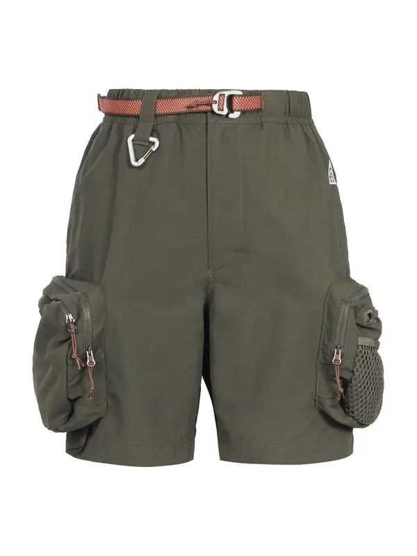 Шорты men's acg snowgrass solid color cargo shorts green gift to boyfriend Nike — изображение 1 из 4, мульти