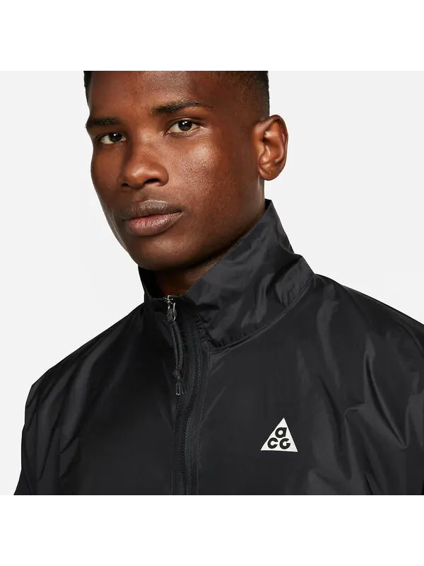 Куртка Nike ACG Cinder Cone Half Zip Jacket 'Black Grey' — изображение 3 из 4, черный/серый