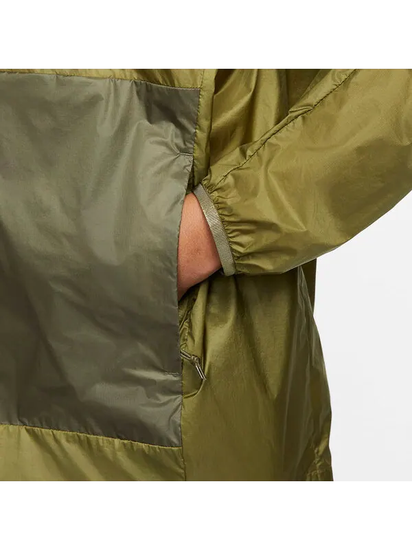 Куртка Nike Acg Half-Zip Windbreaker Jacket 'Olive' — изображение 4 из 4, оливковый зеленый/мульти