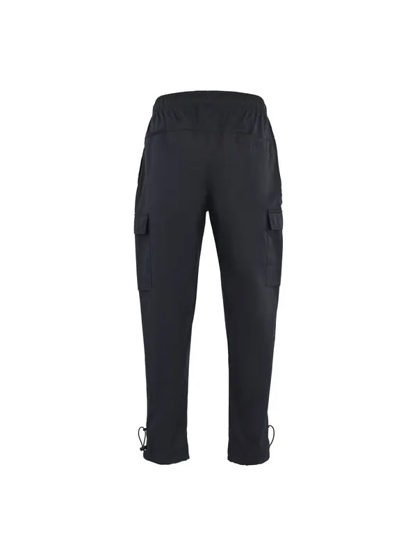 Брюки men's sportswear solid color logo woven cargo casual long pants/trousers black Nike — изображение 2 из 4, мульти