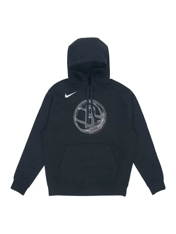 Толстовка Nike NBA Player Brooklyn Nets Casual Sports Printing Black — изображение 1 из 2, черный