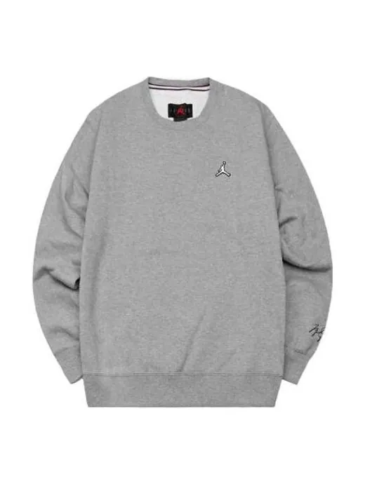 Толстовка Men's Jordan Fleece Lined Athleisure Casual Sports Long Sleeves Solid Color Embroidered — изображение 1 из 4