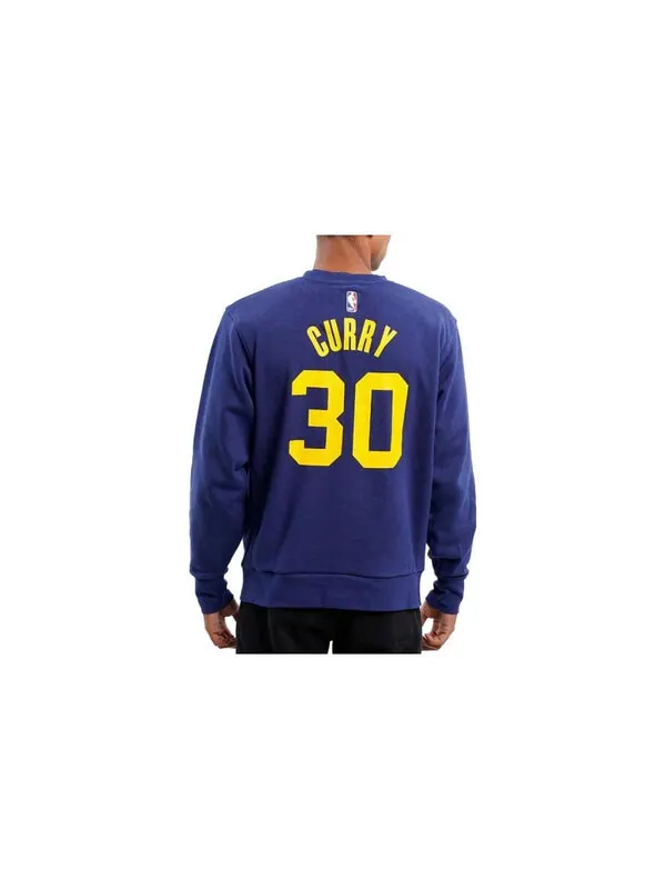 Футболка x nba golden state warriors флис свободные Air Jordan — изображение 2 из 2, синий/желтый