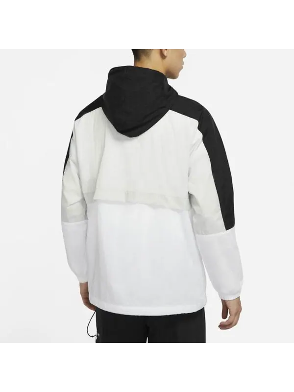 Куртка Men's Nike Casual Sports Windproof Hooded Woven Autumn Colorblock Jacket, цвет colorblock — изображение 4 из 4