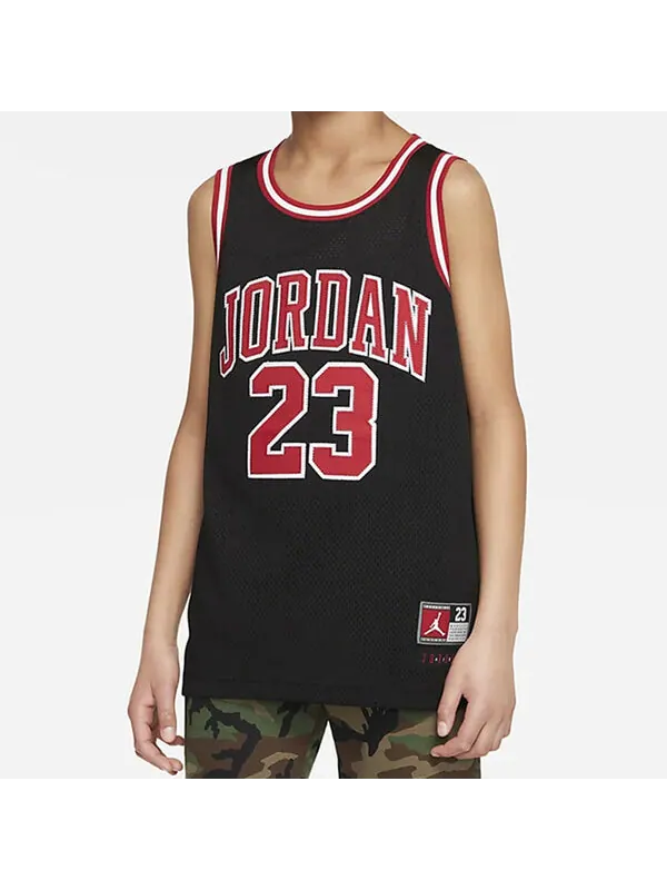 Спортивная футболка tanktop 'black' Air Jordan — изображение 3 из 4, черный