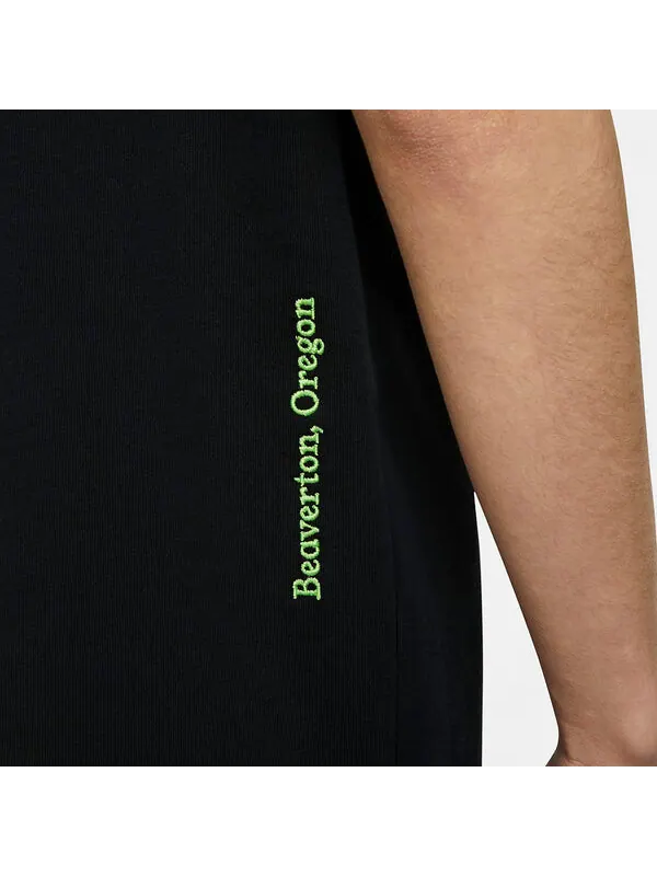 Футболка Nike WorldTour Logo T-Shirts 'Black' — изображение 4 из 4, черный
