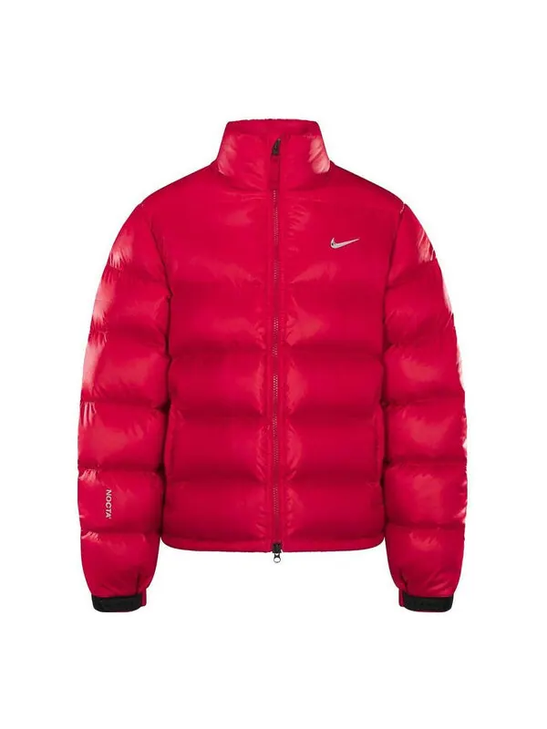 Куртка x nocta drake sunset puffer jacket 'red' Nike — изображение 1 из 2, красный