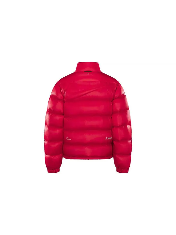Куртка x nocta drake sunset puffer jacket 'red' Nike — изображение 2 из 2, красный