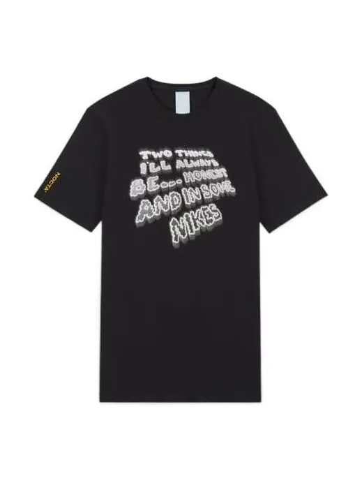 Футболка Nike x Drake NOCTA Tee 'Black White' — изображение 1 из 3, черный/белый