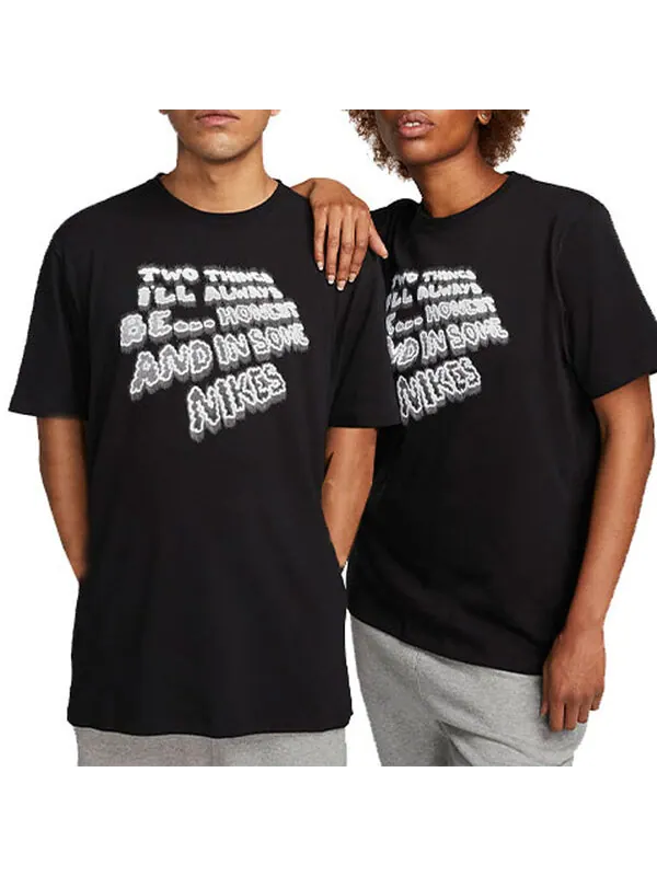 Футболка Nike x Drake NOCTA Tee 'Black' — изображение 3 из 4, черный/белый