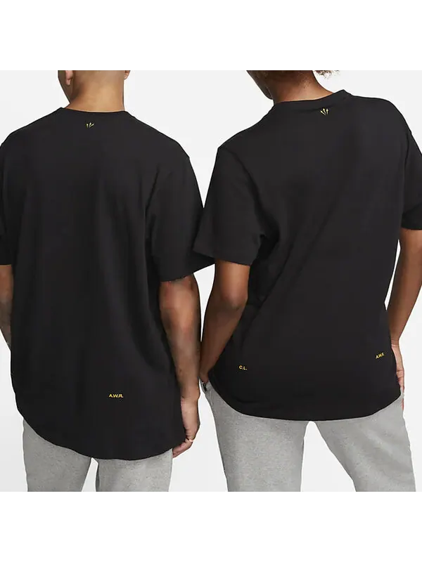 Футболка Nike x Drake NOCTA Tee 'Black' — изображение 4 из 4, черный/белый