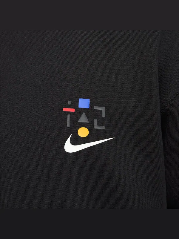 Свитера хангыль толстовка тяжелого веса Nike — изображение 2 из 3, черный/мульти