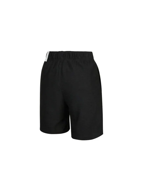 Шорты yoga core short training sports loose breathable knit shorts black Nike — изображение 2 из 2, черный
