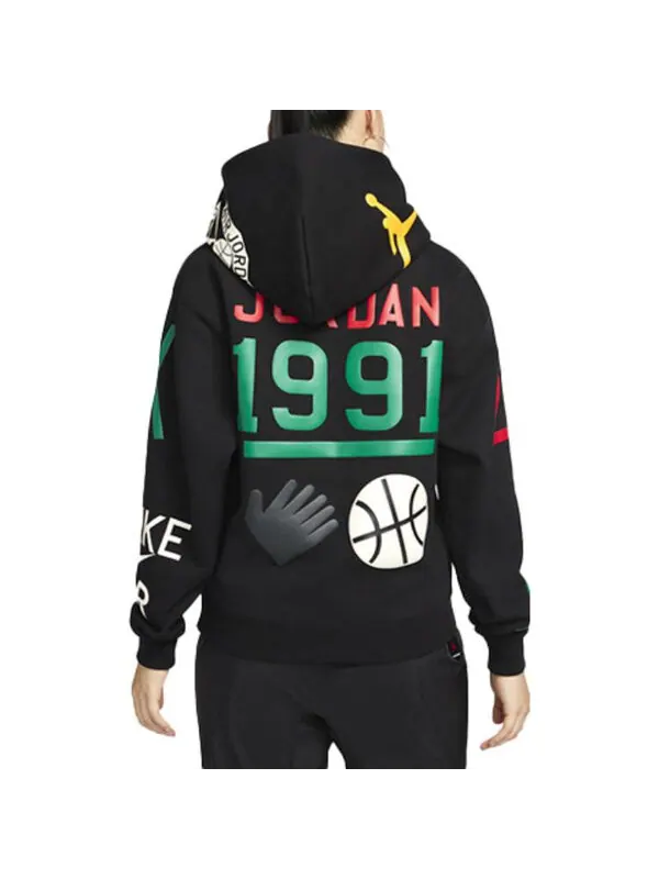 Свитера x Нина Шанель Абни толстовка Air Jordan — изображение 4 из 4, черный/мульти