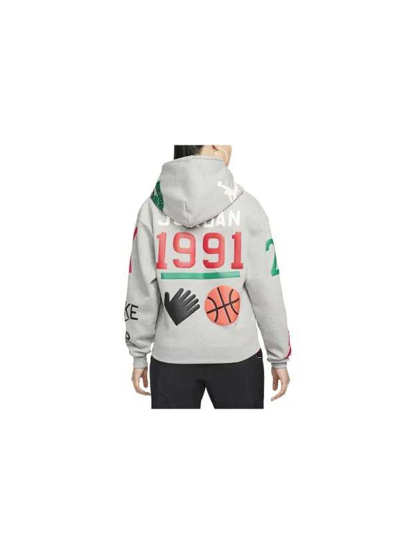 Свитера x Нина Шанель Абни толстовка Air Jordan — изображение 2 из 4, серый/мульти