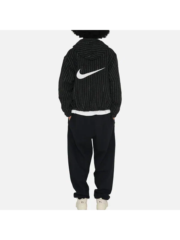 Спортивные штаны Nike Washed Sweatpants x Stussy 'Black ' — изображение 4 из 4, черный
